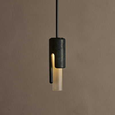 Elix Modern Minimalist Marble Glass Pendant Lamp
