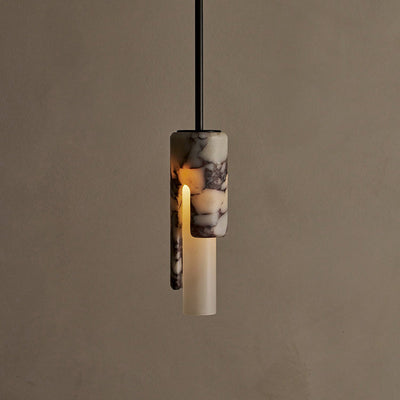 Elix Modern Minimalist Marble Glass Pendant Lamp