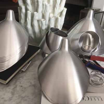 Elaoraine Ceiling Lamp Three Arm Black Sculptural