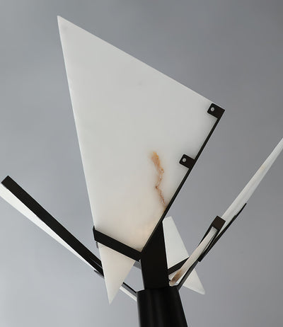 Spire Alabaster Floor Lamp
