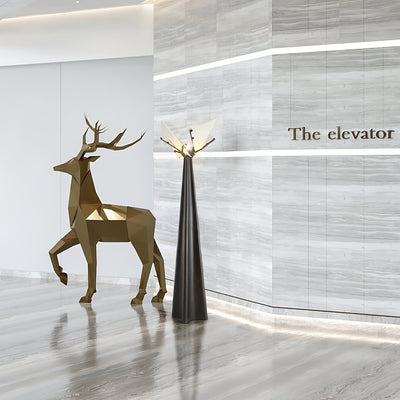 Spire Alabaster Floor Lamp