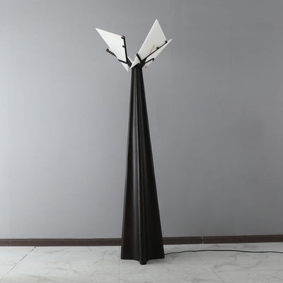 Spire Alabaster Floor Lamp