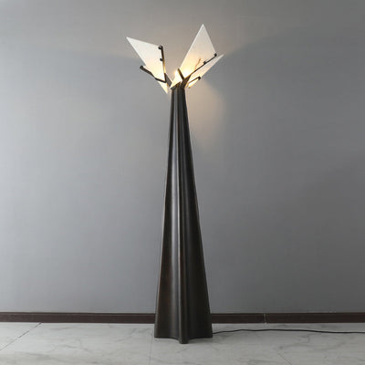 Spire Alabaster Floor Lamp