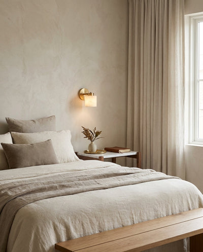 Isencombe Alabaster Wall Sconce