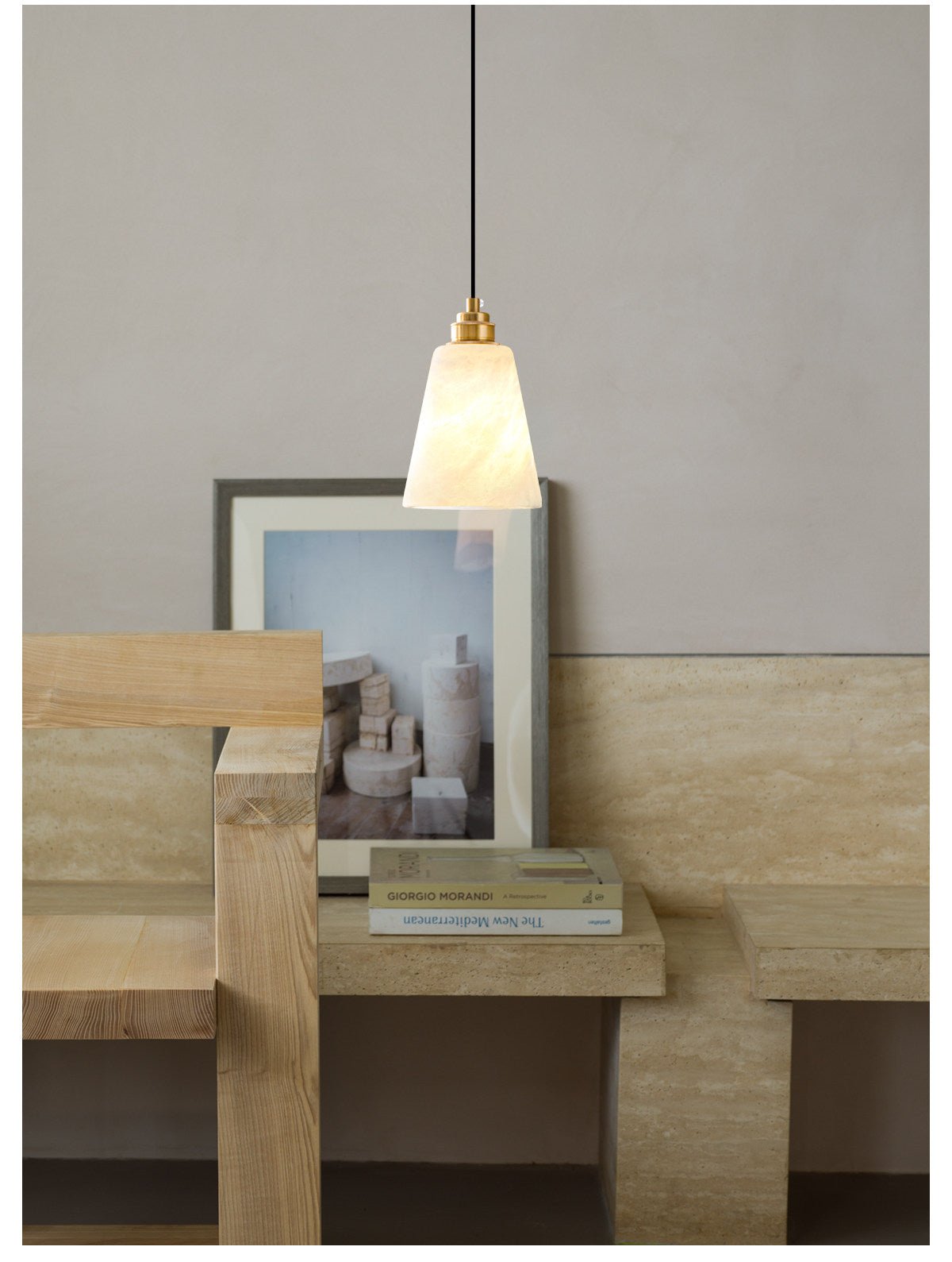 Eiranena Alabaster Pendant Lamp