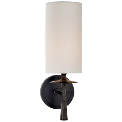 Knight Modern Minimalist Fabric Glass Wall Lamp - Neutral Decor