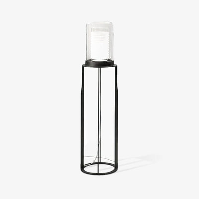 Lioraielle Dual Cylinder Glass Floor Lamp