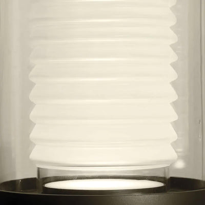 Lioraielle Dual Cylinder Glass Floor Lamp