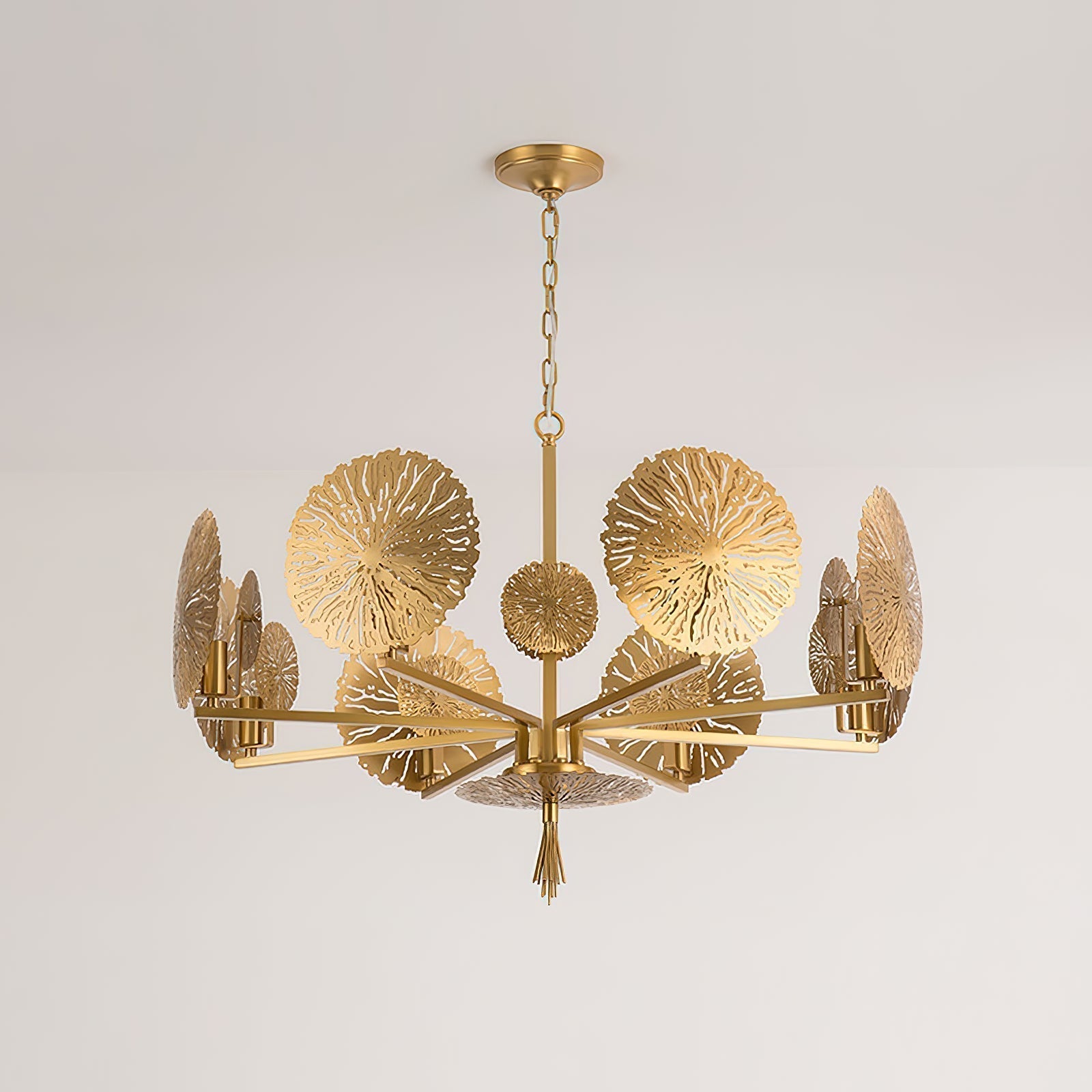 Dandelion Brass Chandelier