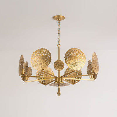 Dandelion Brass Chandelier