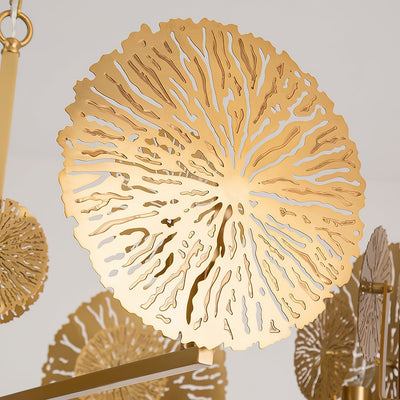 Dandelion Brass Chandelier