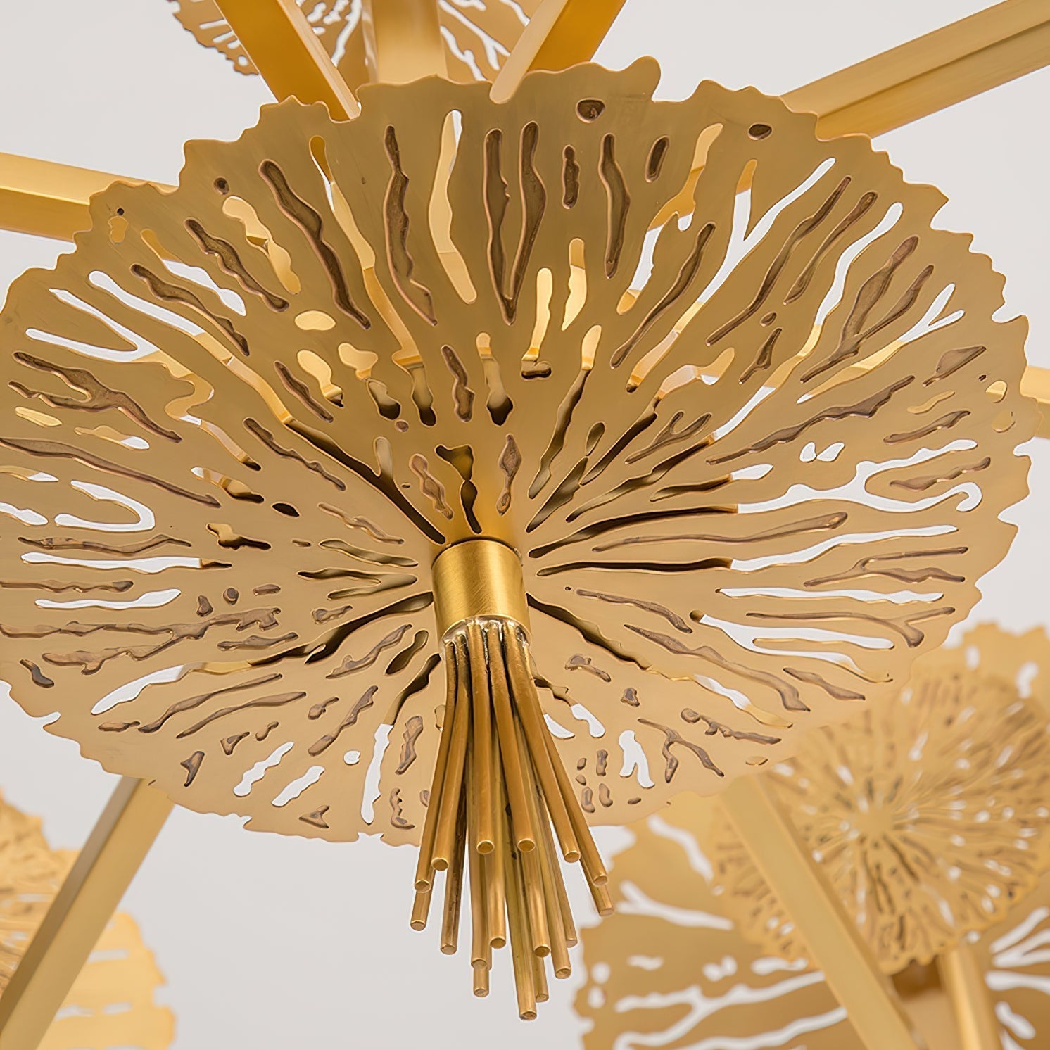 Dandelion Brass Chandelier