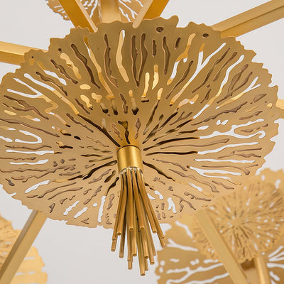 Dandelion Brass Chandelier