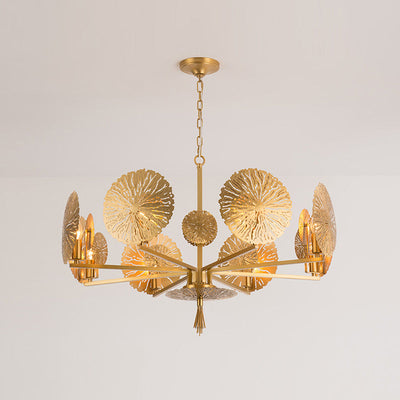 Dandelion Brass Chandelier