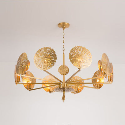 Dandelion Brass Chandelier