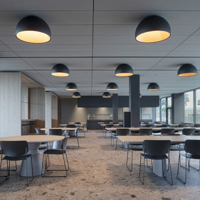 Coda Ceiling Lamp Dome Wood Minimalist
