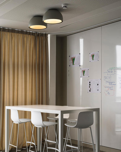 Coda Ceiling Lamp Dome Wood Minimalist