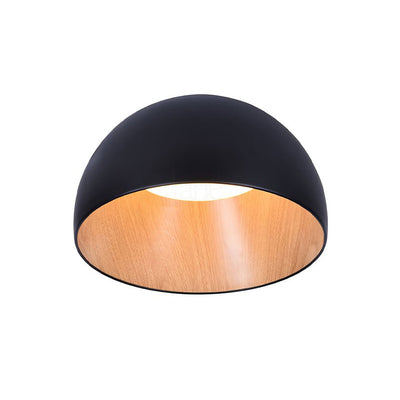 Coda Ceiling Lamp Dome Wood Minimalist