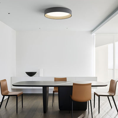 Denvir Modern Minimalist Round Ceiling Lamp