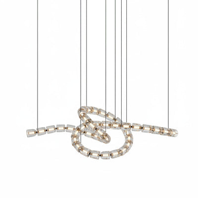 Nexus Gold  Crystal Chandelier