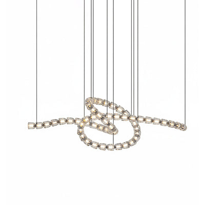 Nexus Gold  Crystal Chandelier