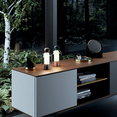 Nara Glass Artistic Table Lamp