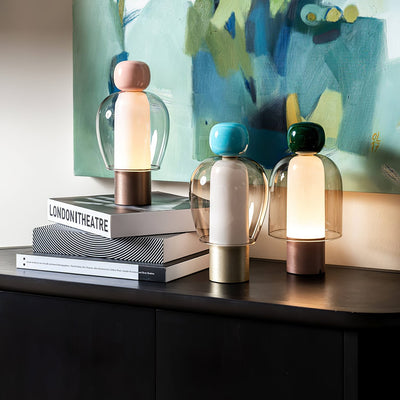 Nara Glass Artistic Table Lamp