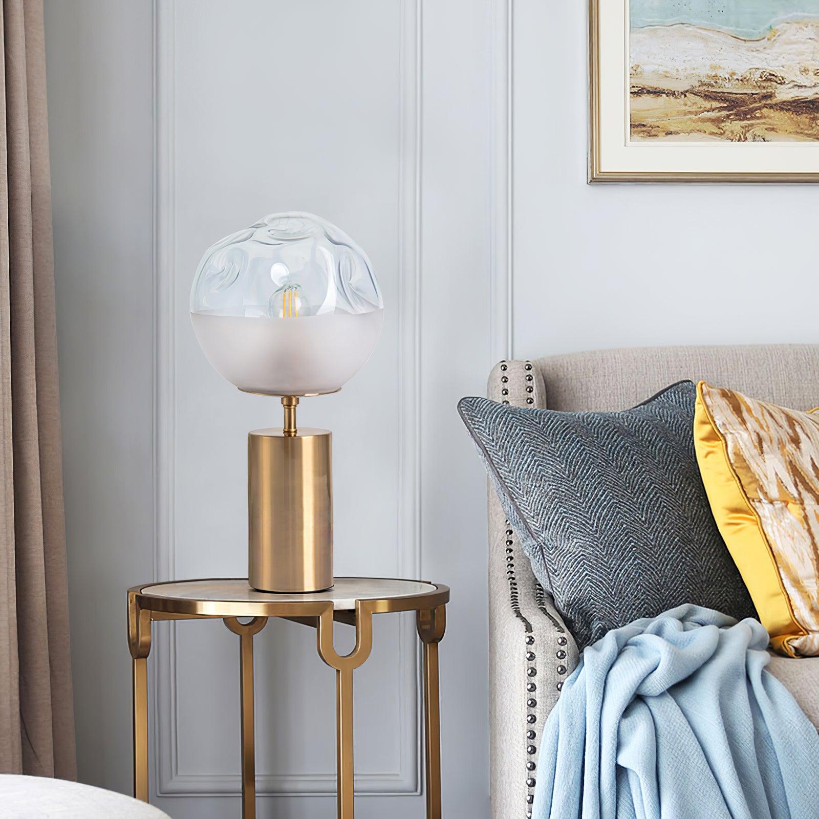 Aurea Classic Glass Table Lamp