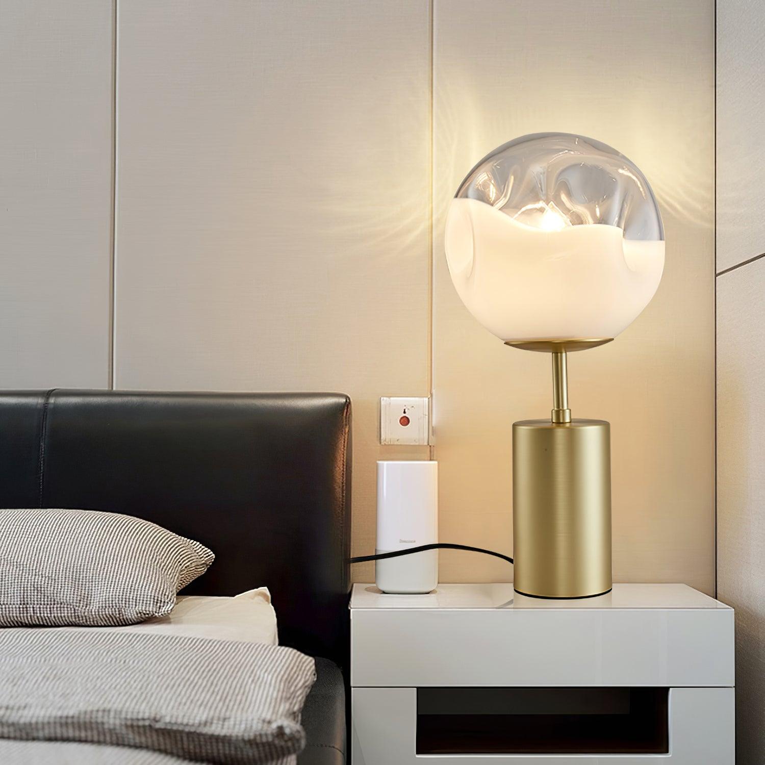 Aurea Classic Glass Table Lamp