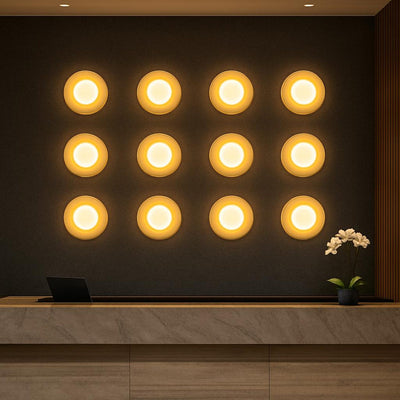 Eclipse Marble Wall Sconce