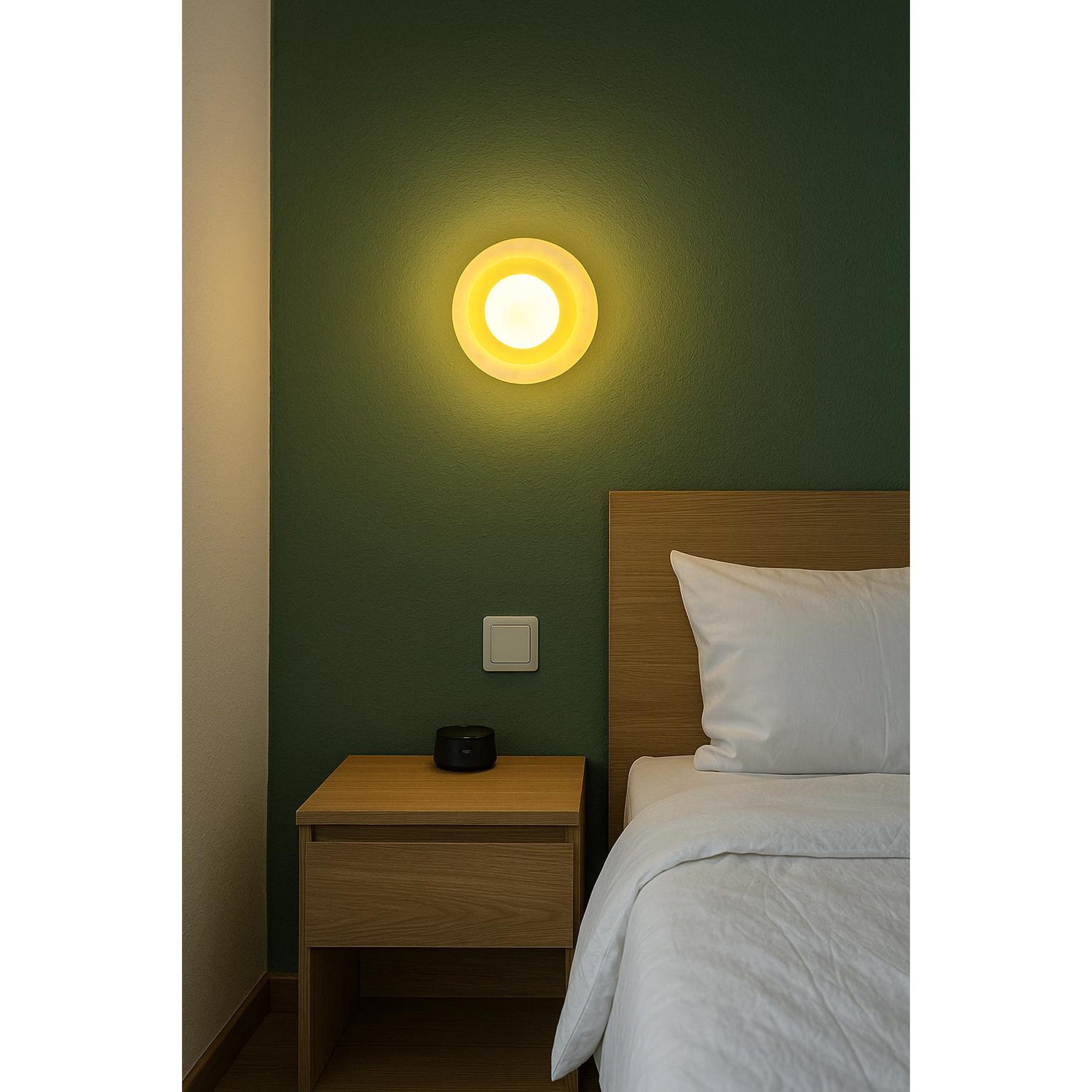 Eclipse Marble Wall Sconce