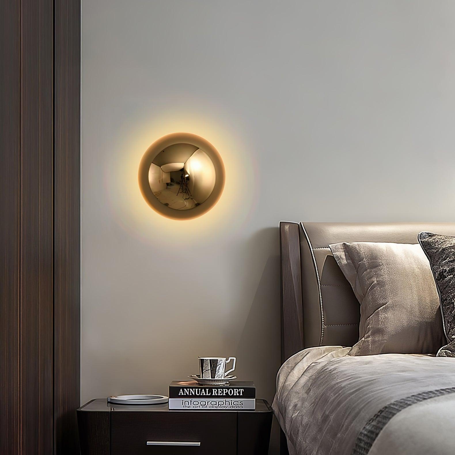 Virixy Modern Minimalist Sphere Sconce Wall Lamp
