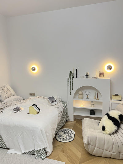 Virixy Modern Minimalist Sphere Sconce Wall Lamp