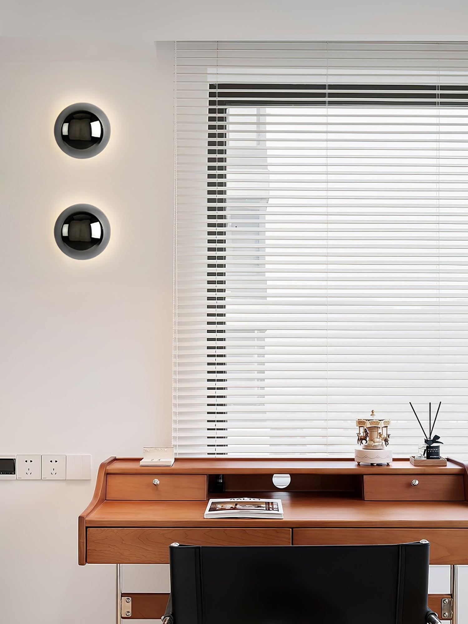 Virixy Modern Minimalist Sphere Sconce Wall Lamp