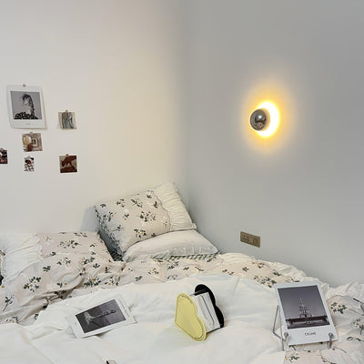 Virixy Modern Minimalist Sphere Sconce Wall Lamp