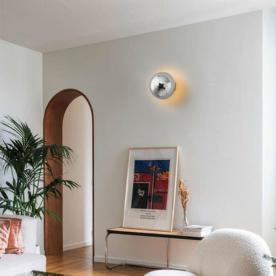 Virixy Modern Minimalist Sphere Sconce Wall Lamp