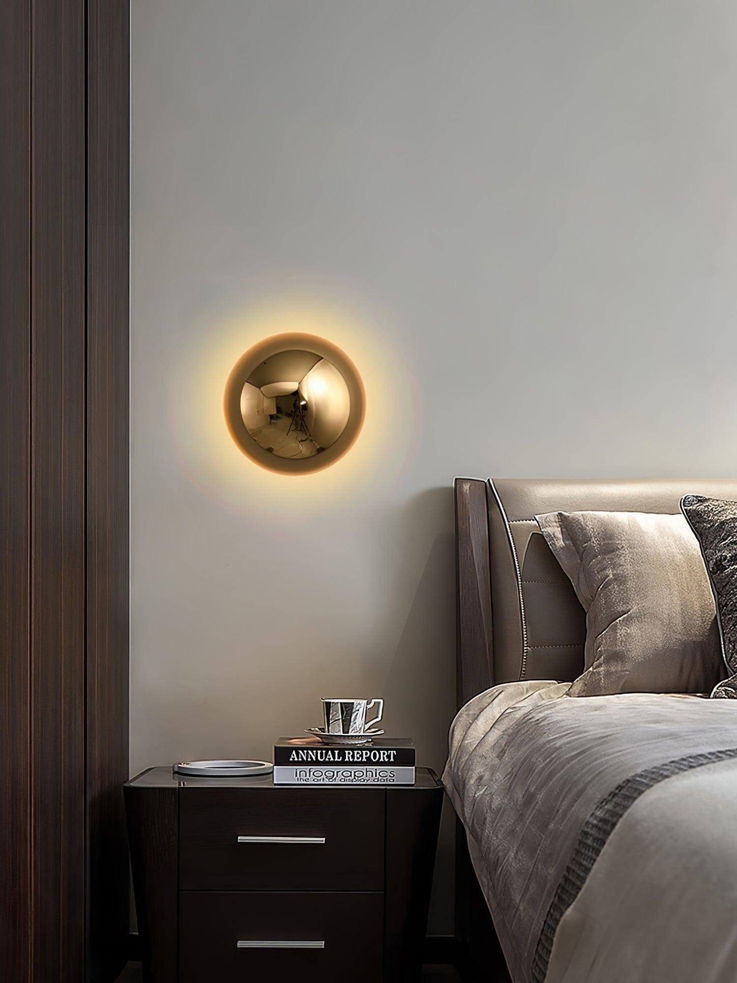 Virixy Modern Minimalist Sphere Sconce Wall Lamp