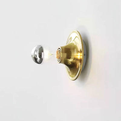 Ortheen Modern Minimalist Glass Sconce Wall lamp - Neutral Decor