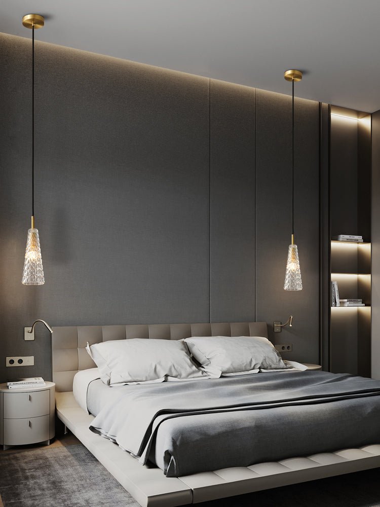 Luxinira Pendant Lamp Clear Shade Crystal