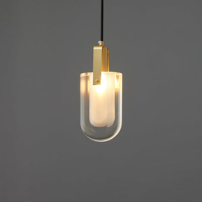 Luxinira Pendant Lamp Clear Shade Crystal