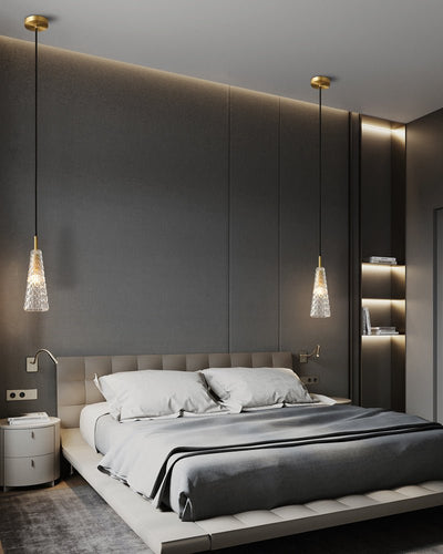 Luxinira Pendant Lamp Clear Shade Crystal
