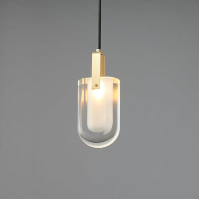 Luxinira Pendant Lamp Clear Shade Crystal