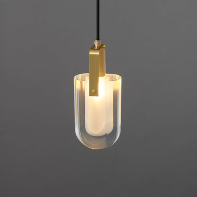 Luxinira Pendant Lamp Clear Shade Crystal