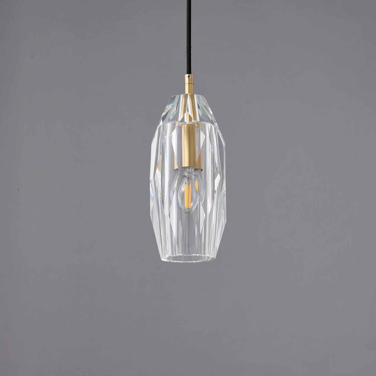 Luxinira Pendant Lamp Clear Shade Crystal