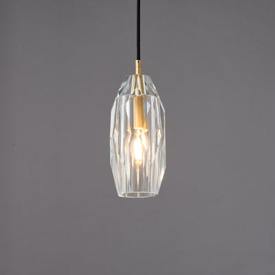 Luxinira Pendant Lamp Clear Shade Crystal