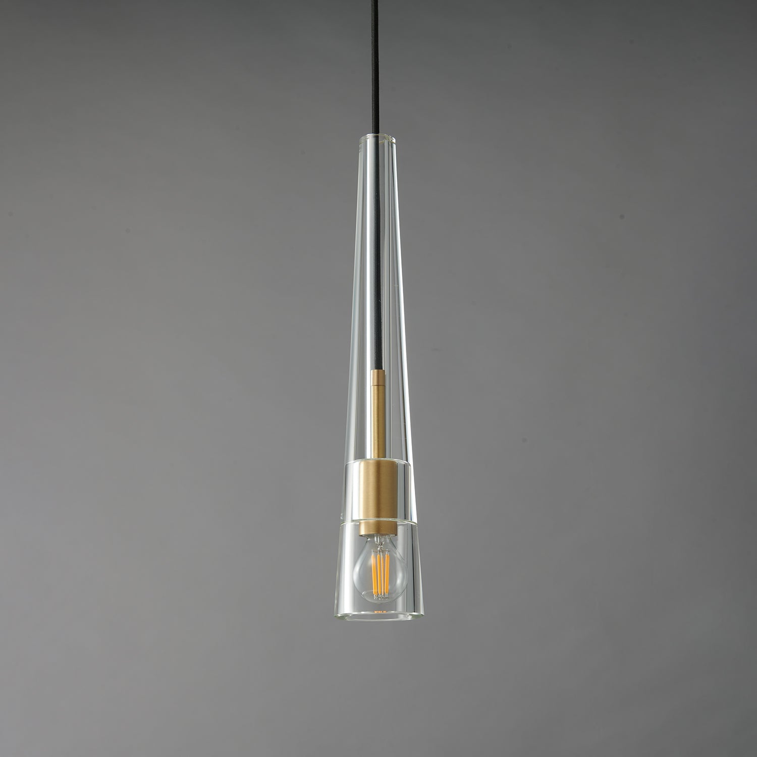 Luxinira Pendant Lamp Clear Shade Crystal