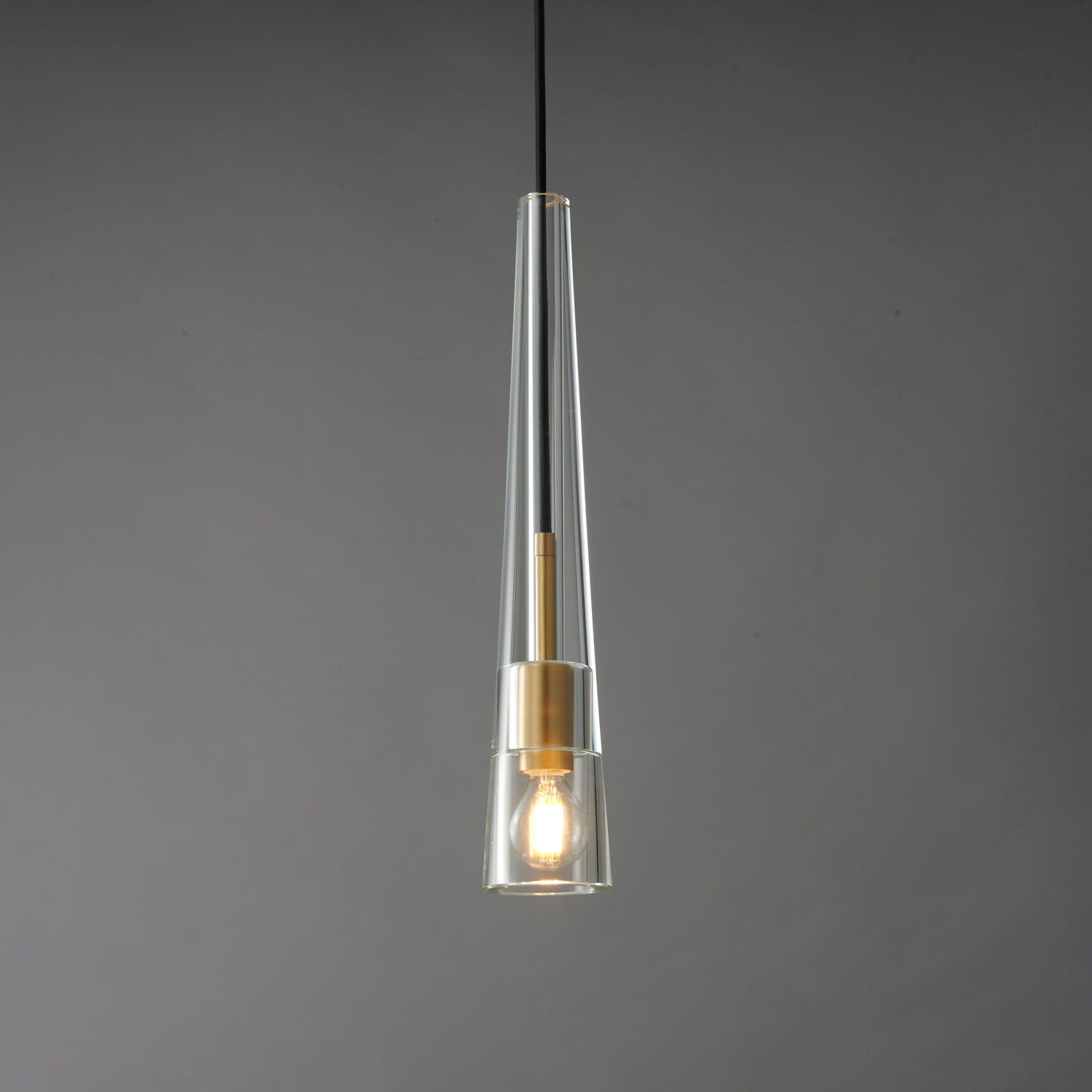 Luxinira Pendant Lamp Clear Shade Crystal