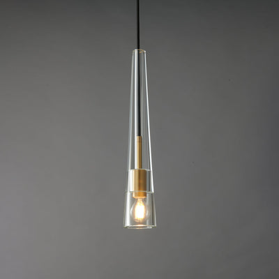 Luxinira Pendant Lamp Clear Shade Crystal