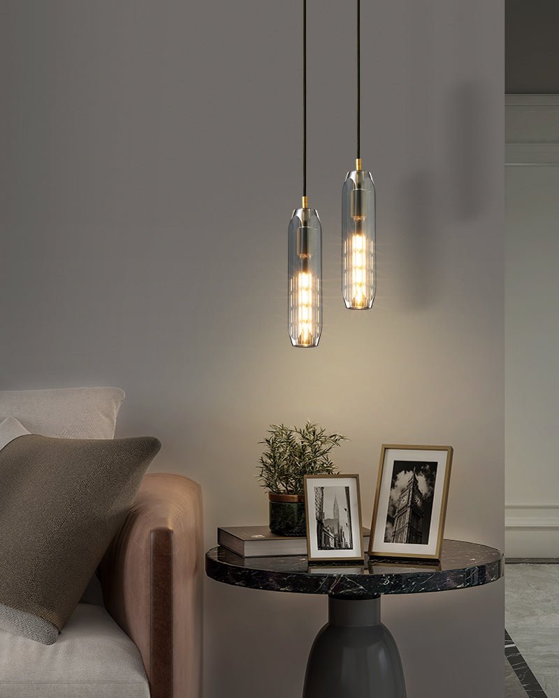 Luxinira Pendant Lamp Clear Shade Crystal