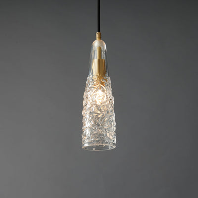 Luxinira Pendant Lamp Clear Shade Crystal